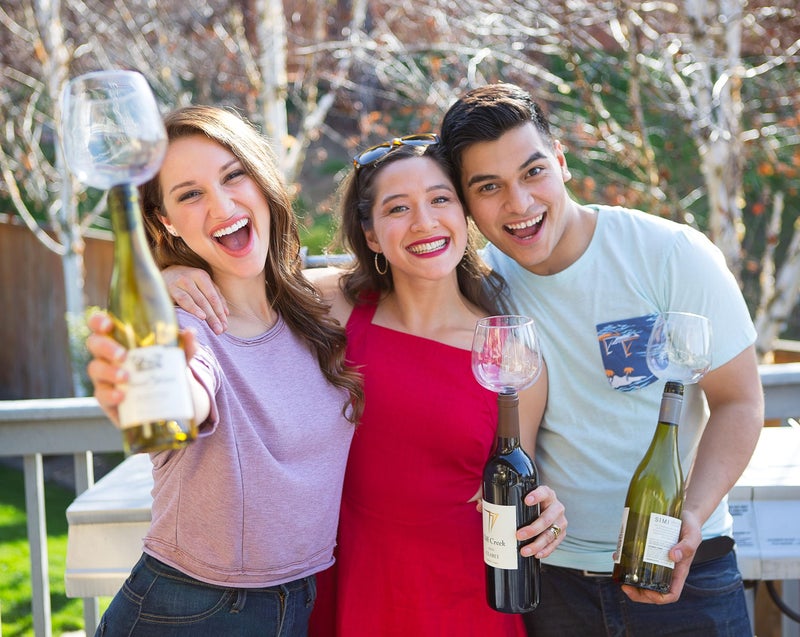 Guzzle Buddy The Ultimate Wine Glass, Decanter, Stopper, Cup, All-in-One, Safe & Easy Way to Enjoy Alcohol, Bar Accessories, Plug it and Chug it, Red or White - Image 3
