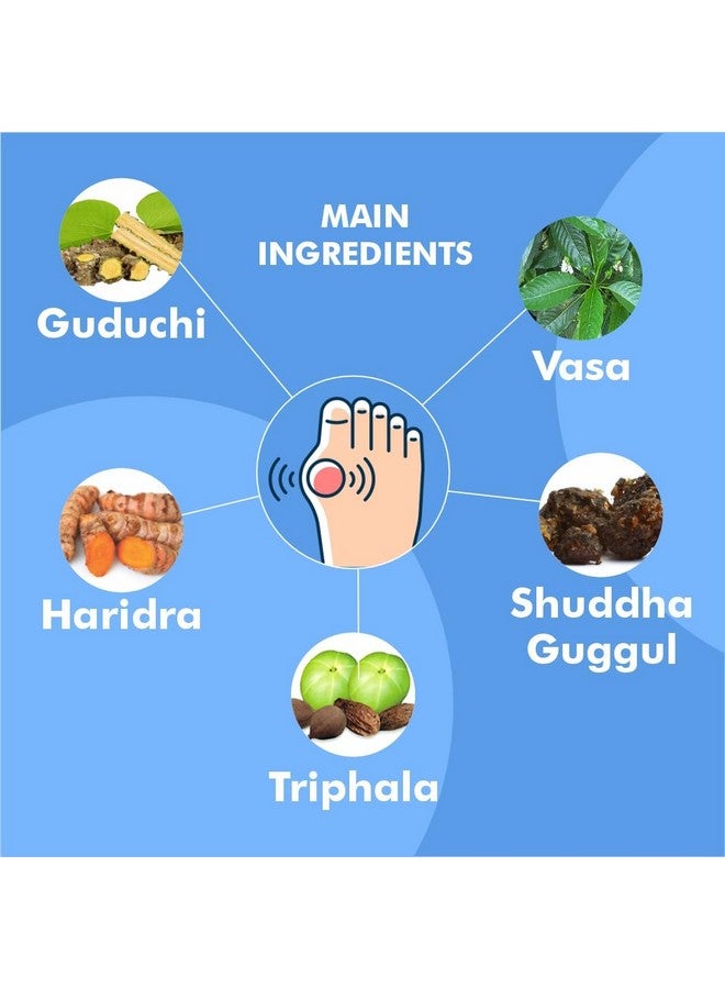 HERBAL HILLS أقراص هيربال هيلز غوتي هيلز | 60 عدّ | رعاية النقرس - Image 5