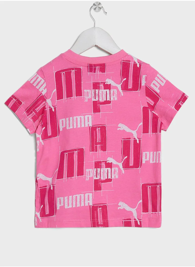 PUMA Kids Minicats Logo Lab Graphic Set