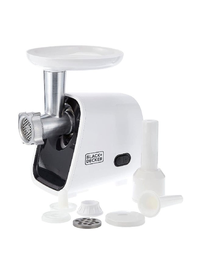 BLACK+DECKER 1500W Meat Mincer with 5-Disc Attachment Multicolour 22.6 x 25 x 39 cm FM1500-B5 Multicolour - Image 3