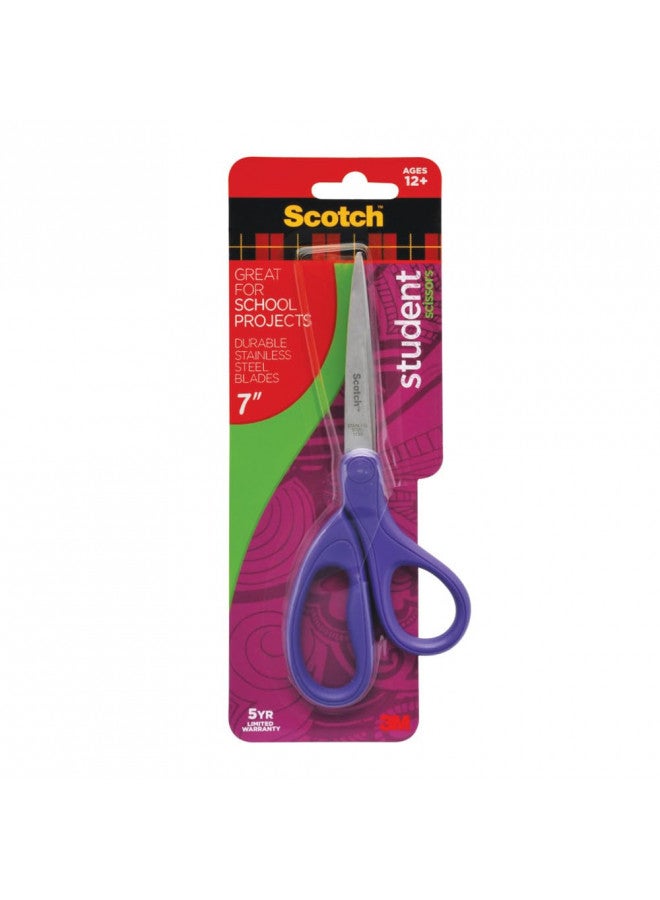 Scotch Kids Pointed Tip Scissors with Soft Touch, 5 Inches (1442P) (Colors may vary) - Image 4
