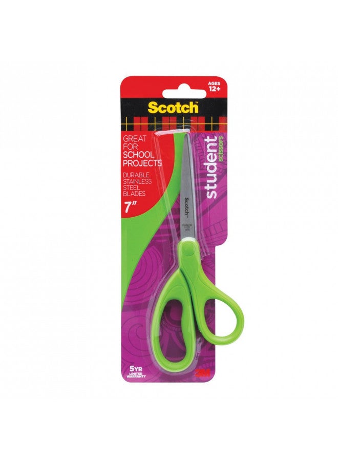 Scotch Kids Pointed Tip Scissors with Soft Touch, 5 Inches (1442P) (Colors may vary) - Image 3
