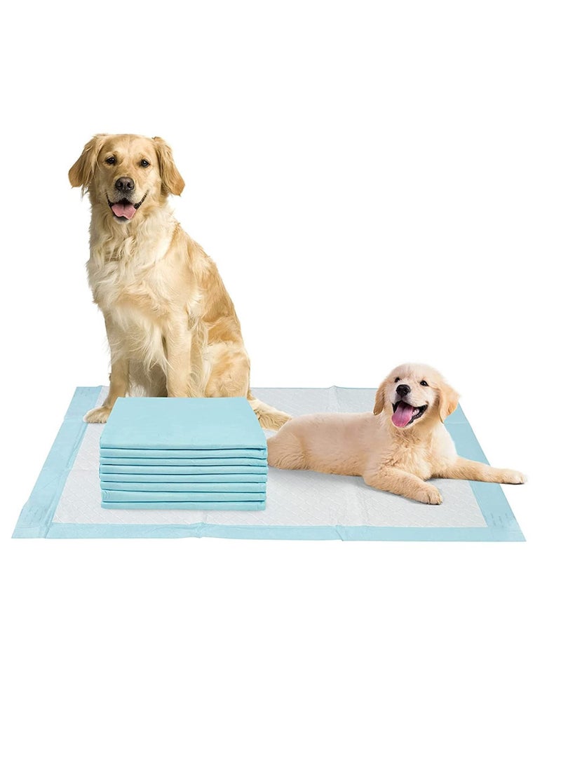 vsell24 وسادات بول للكلاب قابلة للتصرف سميكة للغاية بحجم كبير للتدريب على الحمام للجراء مع 6 طبقات عالية الامتصاص 60X90 سم كل عبوة 60 قطعة - Image 1