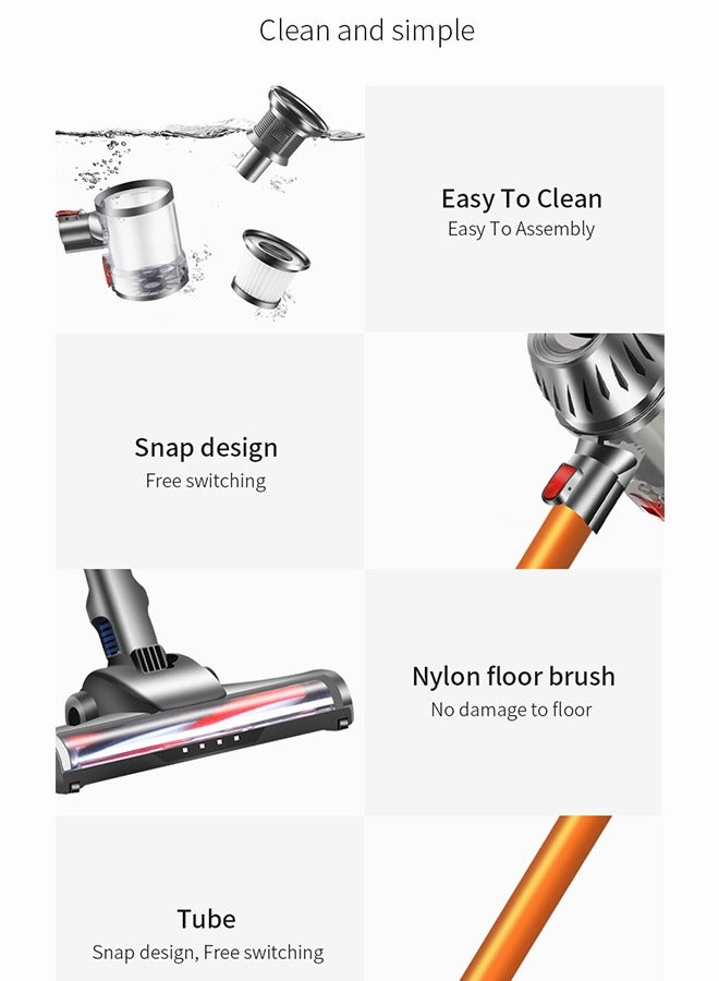 Cordless Stick Vacuum Cleaner  0.7 L 150 W K7 Multicolour