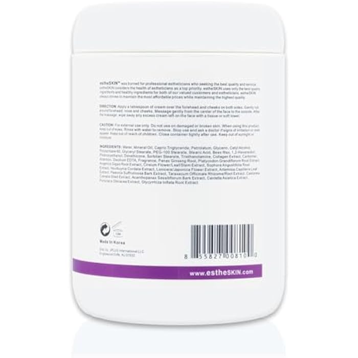 estheskin Collagen Facial Massage Cream for European Skin Care, 33.8 fl.oz. / 1000 ml - Image 2