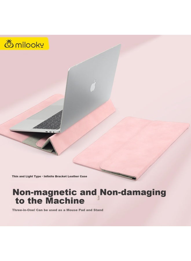 Milooky Case For 13/13.6/14-inch Laptops, Multifunctional Portable Protective Cover With Stand For Women's Laptops - Image 1