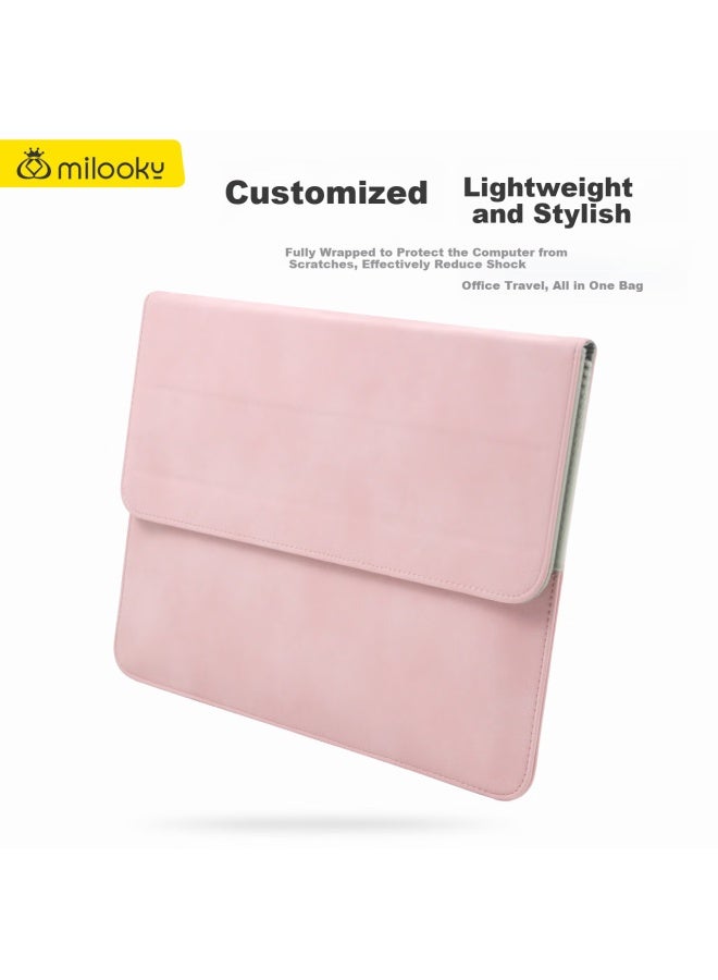 Milooky Case For 13/13.6/14-inch Laptops, Multifunctional Portable Protective Cover With Stand For Women's Laptops - Image 2