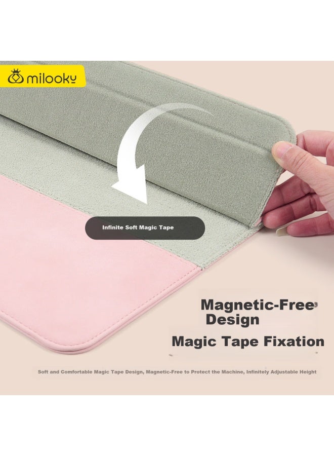 Milooky Case For 13/13.6/14-inch Laptops, Multifunctional Portable Protective Cover With Stand For Women's Laptops - Image 4