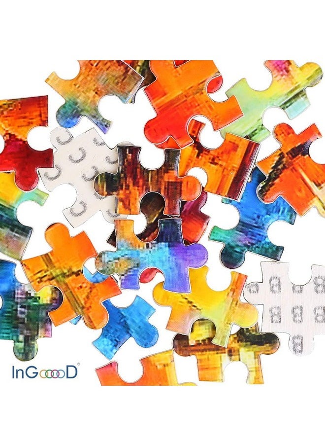 Ingooood Ingooood- Jigsaw Puzzle- Collector Series - Crazy Candy - 1000 Pieces for Adult Wooden Toys Graduation Valentine's Day Gift  - Image 3