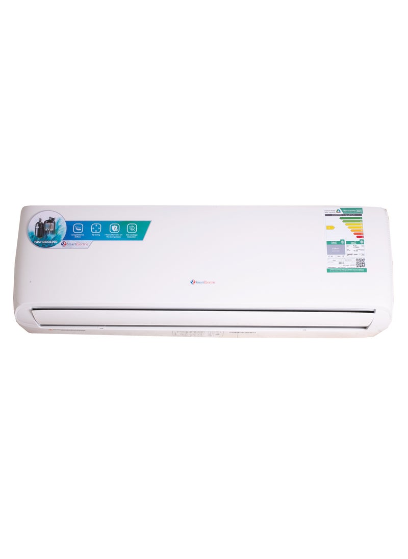 SmartElectric Smart Electric 12000 BTU 1 Ton Cooling and Heating Split Air Condition, Energy Saving, Noiseless, Auto Clean, Timer  - Image 1