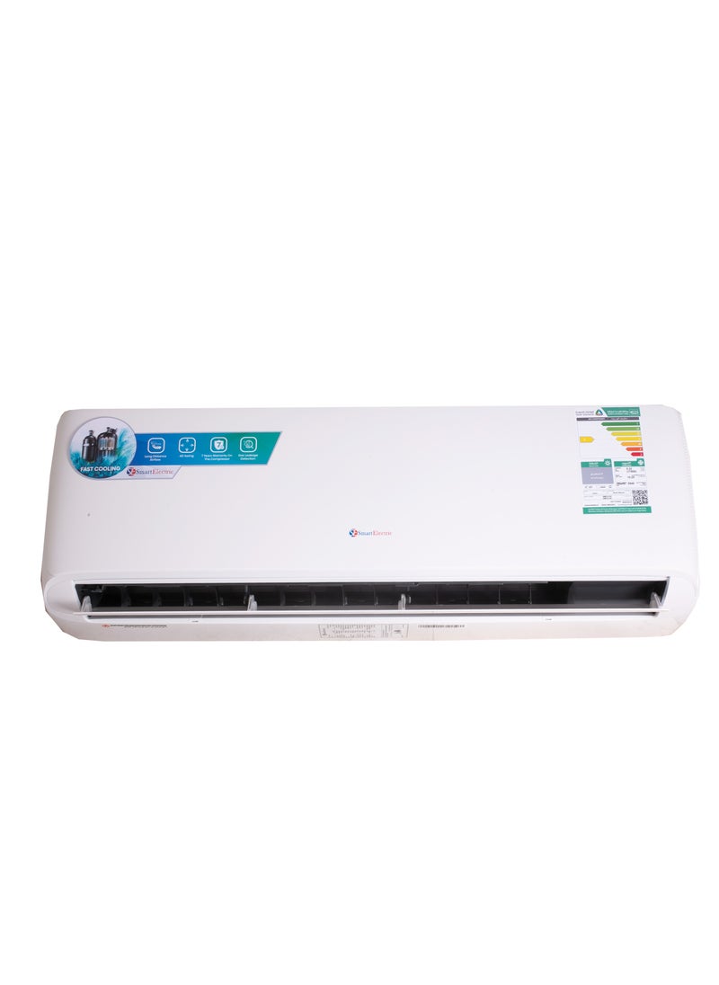 SmartElectric Smart Electric 12000 BTU 1 Ton Cooling and Heating Split Air Condition, Energy Saving, Noiseless, Auto Clean, Timer  - Image 4