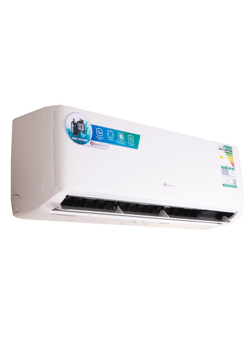 SmartElectric Smart Electric 12000 BTU 1 Ton Cooling and Heating Split Air Condition, Energy Saving, Noiseless, Auto Clean, Timer  - Image 2