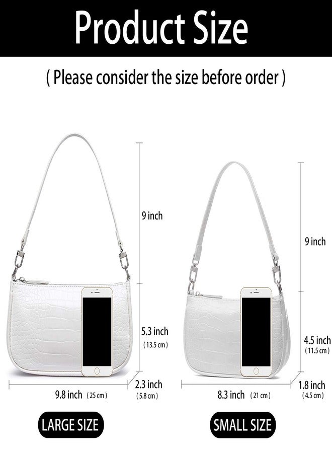 lapsting Shoulder Bag for Women Small Y2K Bags Clutch 90S Purse Crossbody Purses White Trendy Fashion Mini - Image 3
