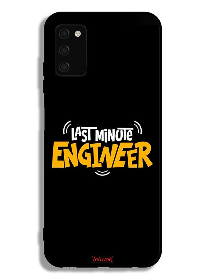 Tolwak Samsung Galaxy A03s Protective Case Cover Last Minute Engineer - Image 1