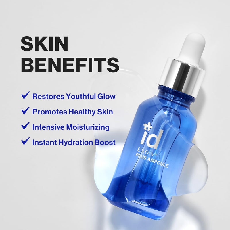 ID PLACOSMETICS أمبول تعزيز EXOV Plus 999 سيروم الوجه عالي النقاء من الإكسوزوم لمكافحة الشيخوخة ومرونة الكولاجين والنياسيناميد واللاكتوباسيلس لبشرة متألقة - Image 3