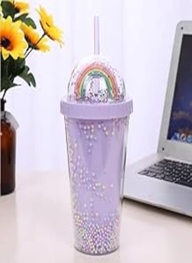 Plastic Water Cup 550 Ml - Purple Gen_72373_75