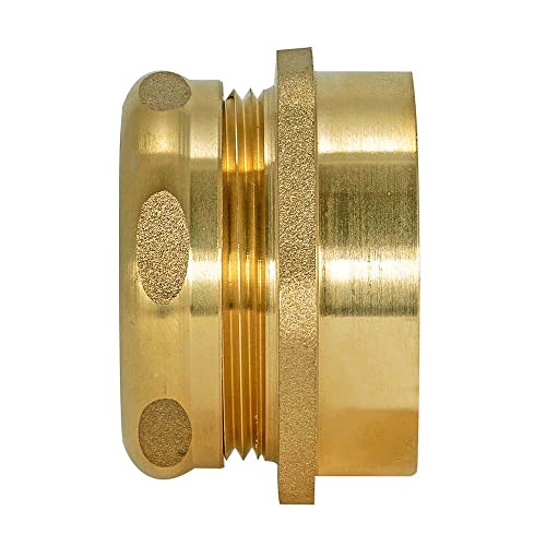 EZ-FLO Heavy-Duty Female Trap Adapter with Slip-Joint Nut and Compression Ring, 1-1/2 Inch FIP x 1-1/2 Inch OD Compression, Brass Plumbing Fitting, 35401 - Image 5