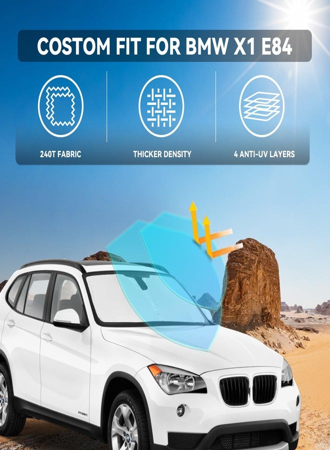 ZOIBV واقي شمس للزجاج الأمامي لسيارات لكزس موديلات 2014-2020 - 4 طبقات، غطاء واقي للنوافذ الأمامية، مصمم خصيصًا ليناسب سيارتك، واقي شمس قابل للسحب 240T يحجب الأشعة فوق البنفسجية، من إكسسوارات السيارات - Image 2