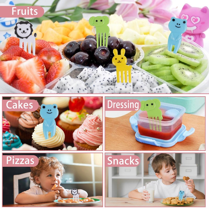 Kolewo4ever 17 Pieces Bento Box Lunch Box Kit Large Insulated Lunch Bag 3 Layer Stackable Leakproof Lunch Box Containers with Cup Lunch Bag Spoon Fork for Girl Women - Image 5