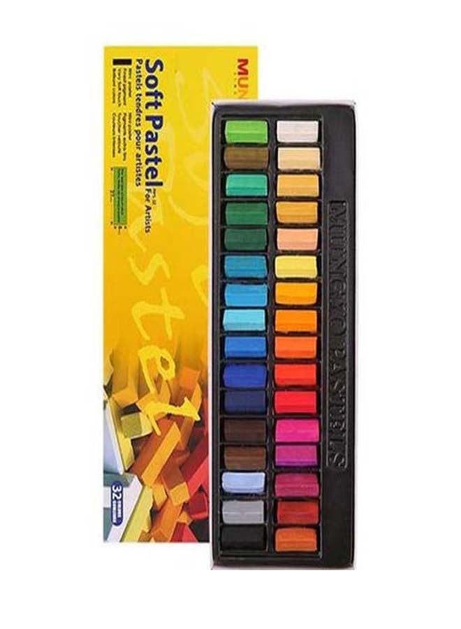 Mungyo SOFT PASREL 32 ASSORTED COLORS