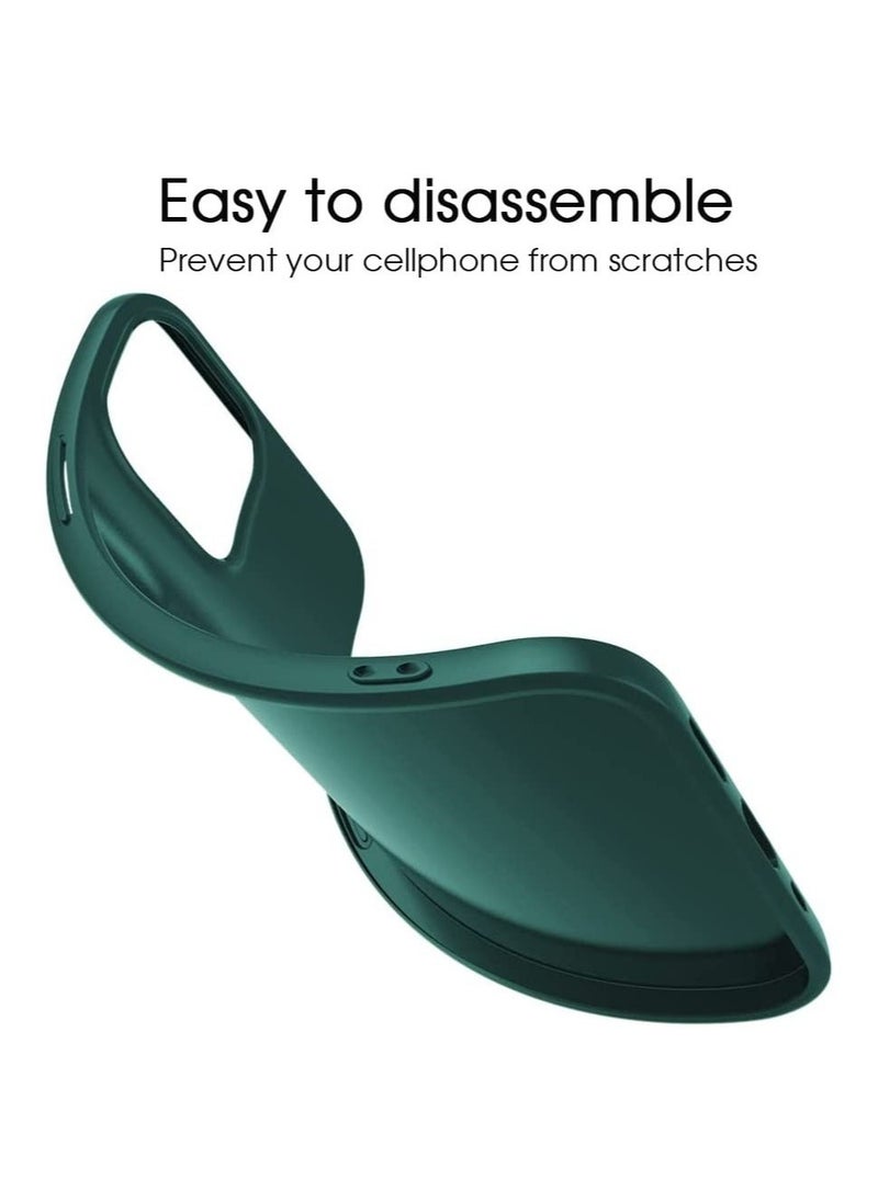 Raxoom Silicone Protective Case Compatible with iPhone 14 Pro Max Soft Liquid Gel Rubber Cover Shockproof Bumper Anti-Scratch Anti-Fingerprint Anti-Drop Slim Cover for iPhone (for iPhone 14 Pro Max) - Image 3