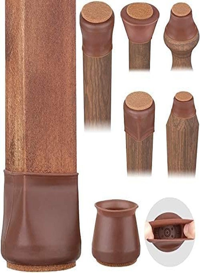 Riddhin Silicone Chair Leg 4 Pcs Floor Protectors | Rubber Chair Leg Caps Furniture Protector to Prevent Scratches, Reduce Anti-Slip | Furniture Leg Covers for Chair, Stool Table(Pack -4 Pic) - Image 4