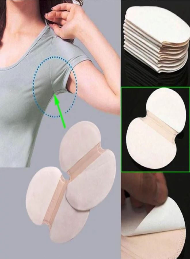 12-Pieces Underarm Sweat Pads Disposable Absorbent Armpit Underarm Shields for Men and Women - Image 4