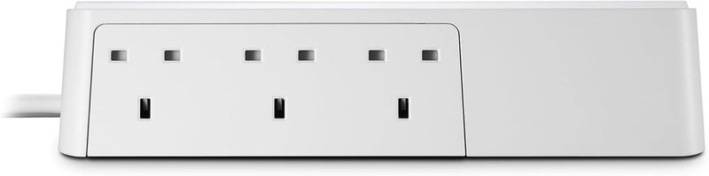APC Schneider Electric Essential Surgearrest 6 Outlets 230V Uk, White, 270B433 - Image 3