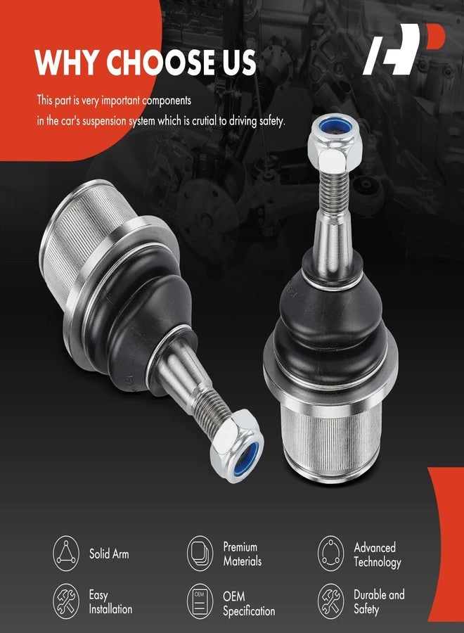 A-Premium 2 x Front Lower Ball Joint, Compatible with Hyundai Genesis 2009-2014, Equus 2011-2016 & Kia K900 2015-2017 - Image 5
