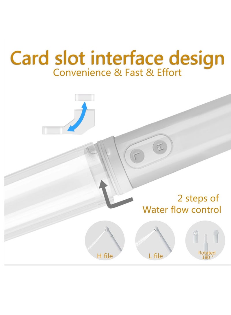 Portable Electric Bidet for Travel Waterproof Design with Adjustable Nozzle and Automatic Pressure Relief - Image 4