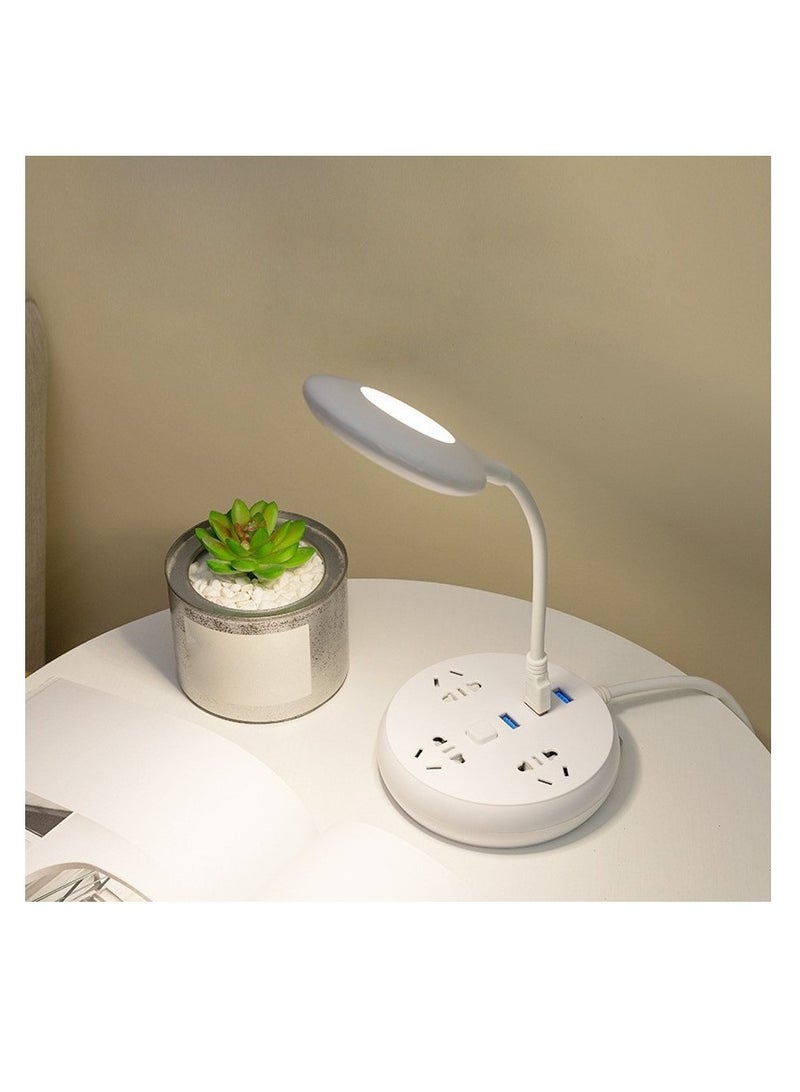 Brighten Up Your Desk with this Portable USB LED Desk Lamp - Perfect for Reading and Computer Work!  - Image 2