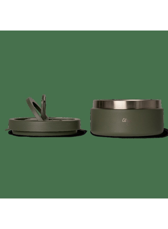 Citron Insulated Food Jar - 400ml - Green - Image 3