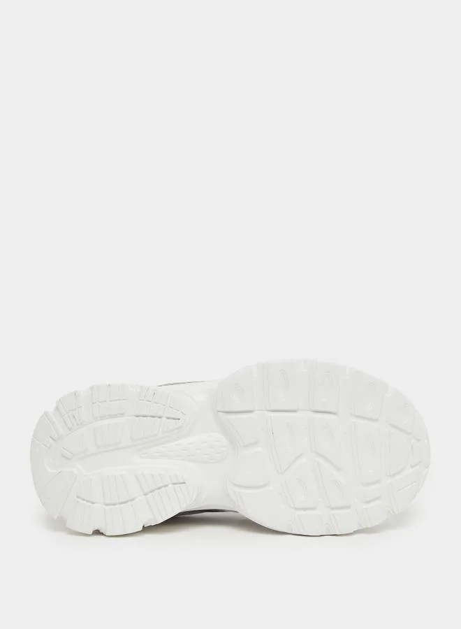 Styli Chunky Sole Lace Up Sneakers