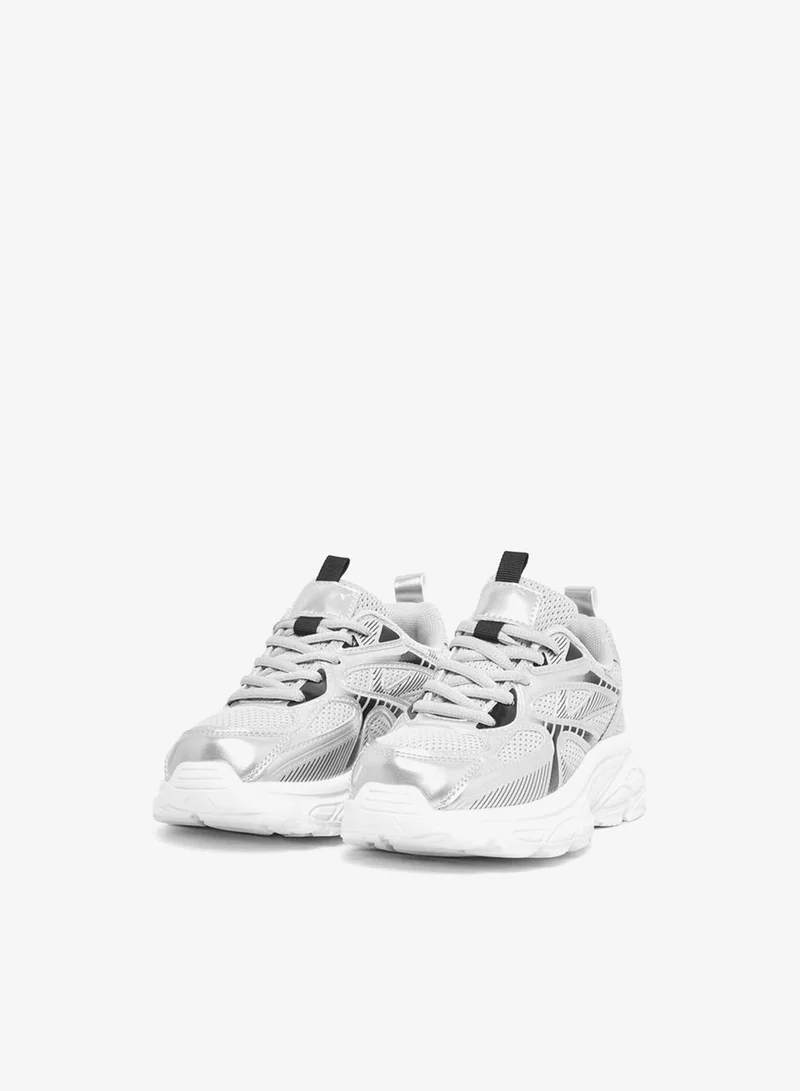 Styli Active Chunky Sole Lace Up Sneakers