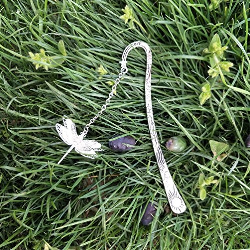 Mshion Metal Bookmarks with Chain,Unique Glow in The Dark Bookmark,Inspirational Book Markers for Book Lovers Delicate Gifts - Image 4