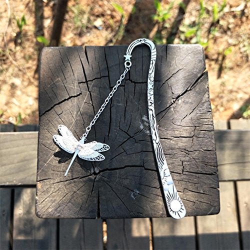 Mshion Metal Bookmarks with Chain,Unique Glow in The Dark Bookmark,Inspirational Book Markers for Book Lovers Delicate Gifts - Image 3