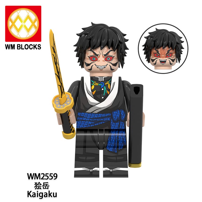WM6163 Demon Slayer Anime Figure Building Blocks Toy