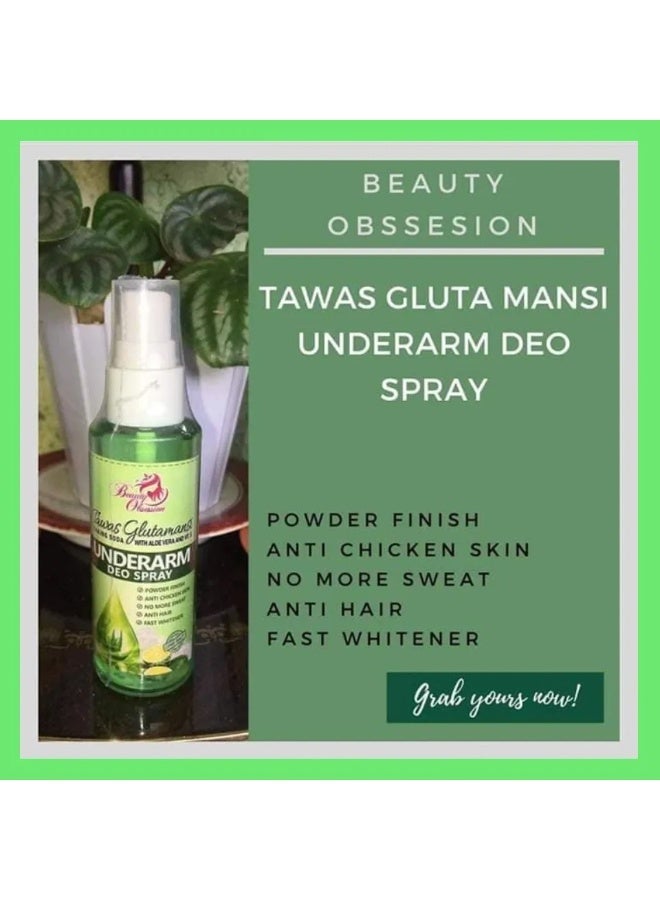 Beauty Obsession Reveal More Confident Underarms with Tawas Glutamansi Enjoy dependable freshness and odor protection while supporting brighter, smoother-looking underarms. A convenient daily spray designed for comfort, confidence, and lasting freshness. - Image 3