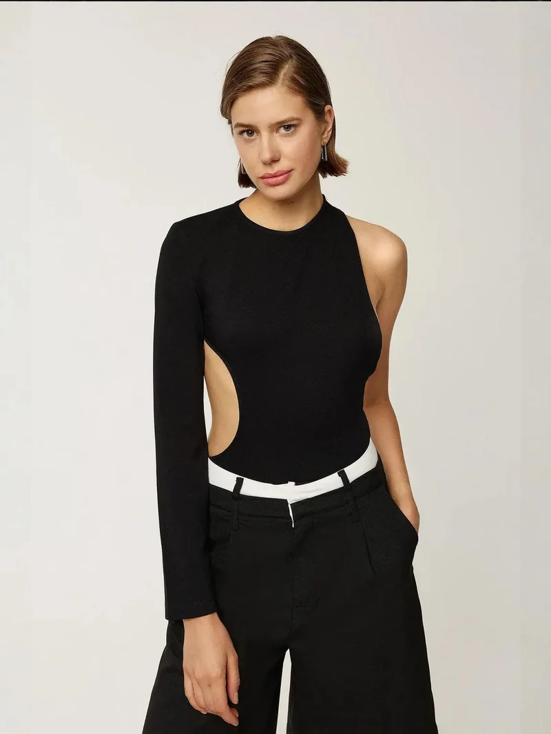 HICCUP Cut Out Design Bodysuit