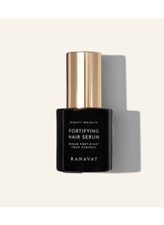 RANAVAT BOTANICS RANAVAT Mighty Majesty Travel Size Hair Serum  Fortifying Hair Oil Serum for Scalp Hydration Frizz Control  Hair Shine  With Jasmine and Amla Extract 05 oz 