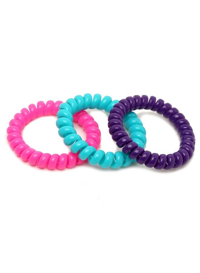 YouBella Fashion Jewellery Combo of 10 Telephone Wire Style Hair Accessories for Girls and Women (Multicolor) (YBHAIR_41678) - Image 5