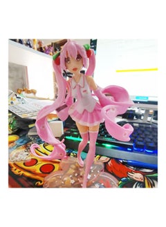 Y&D Colorful Pink Hatsune Miku Action Figurine  - Image 3