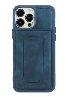Suteni Back Cover Card Slots Leather Phone Case for iPhone  - Image 1