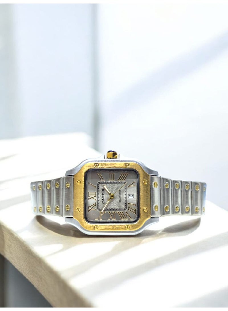 كاردير ساعة الحديثة من الاستالس استيل بي تصميم مميز و عصري من الاحرف اللاتينية - Image 3