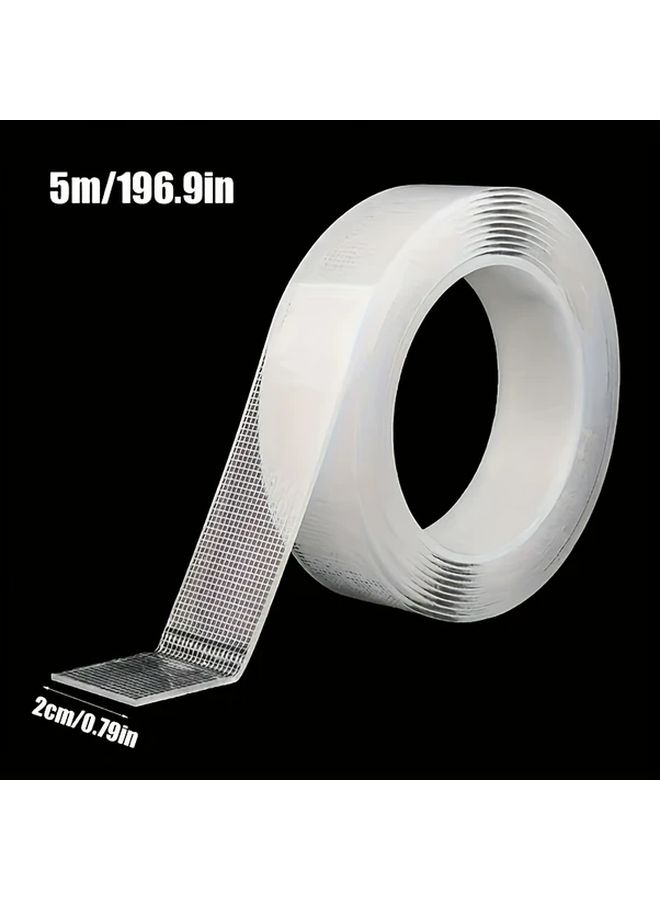 Super Strong Double Sided Nano Tape Transparent Removable Waterproof Heavy Duty 0 8in X 196 9in - Image 4