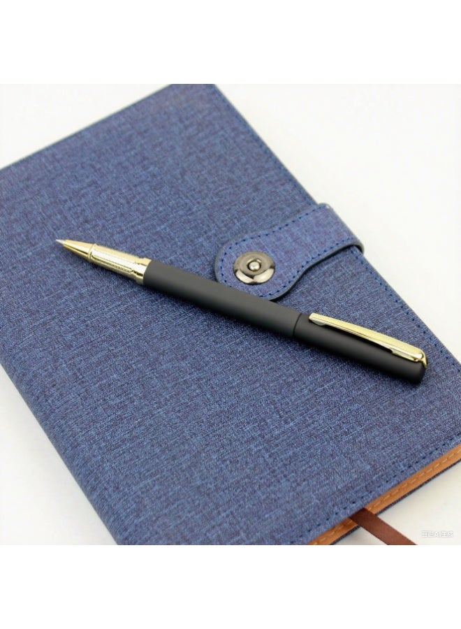LumiArk Elegant Metal Gel Pen - Smooth Writing, Refillable, Business and Study Use(0.5mm) - Image 2