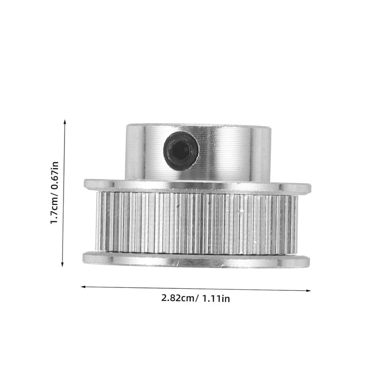 Printer Belt Pulley Timing Belt Wheel Printer Replacement Parts Aluminum Alloy Tooth Bore Wide - Image 2