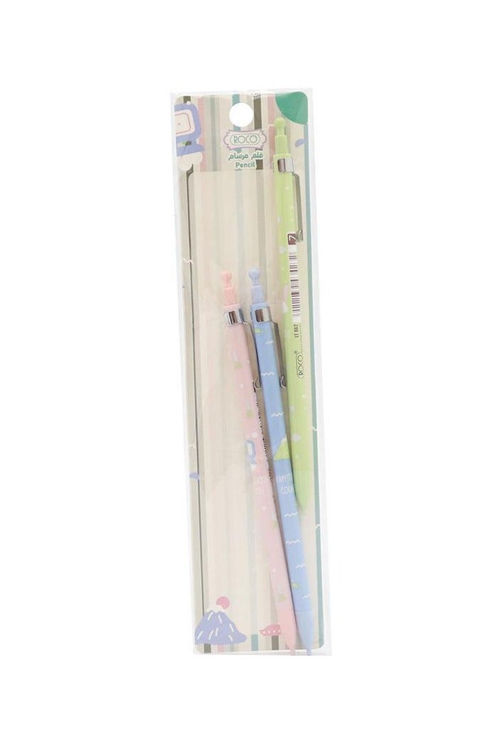 روكو قلم رصاص ميكانيكي رفيع ٢ متوسط ٠.٧ مم