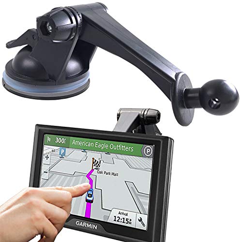 Randconcept - GPS Mount for Garmin | GPS Dashboard Mount Dash Windshield Window Car Holder for Garmin Nuvi RV Dezl Drive Drivesmart Driveassist and More - Image 1