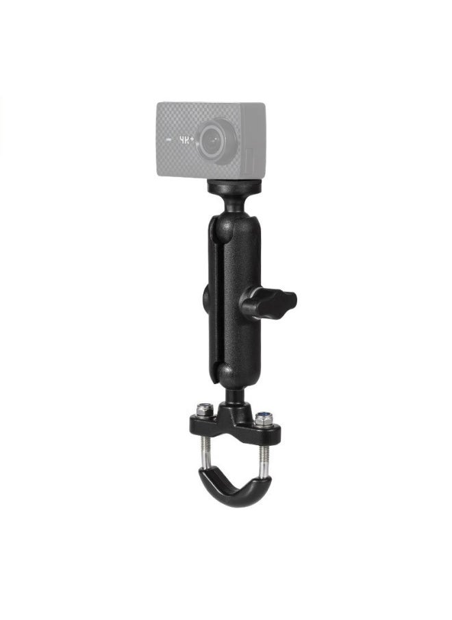 Generic Motorcycle Bicycle Recorder Bracket Riding Sports Camera Handlebar Mirror Holder Action5pro Fixing Accessories-Color:Handlebar  - Image 3